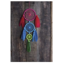 Zestaw DIY - Łapacz snów pionowy